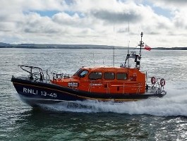 New Lifeboat arrives Sunday @ 1:45pm