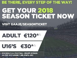GAA Season Tickets (Intercounty)