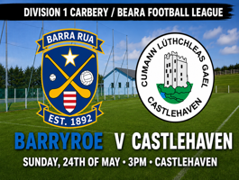 Carbery Football League Division 1 Fixture