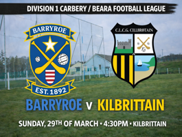 Carbery Football League Division 1 Fixture