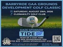 Barryroe GAA Golf Classic 2026