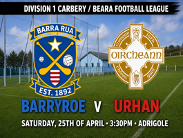 Carbery Football League Division 1 Fixture
