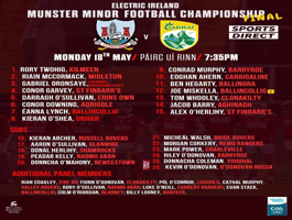 Munster Final - Best of Luck Conrad & Riley