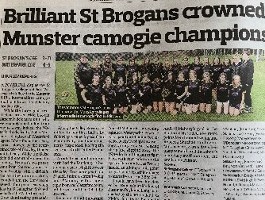 St. Brogans secure Munster Title