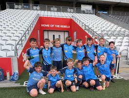 U10 footballers in Páirc Uí Chaoimh