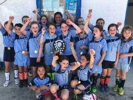 Camogie U10s win Shield