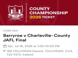 County League Final Tickets