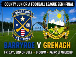 County Junior A Football League Semi-Final
