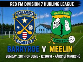 Red FM Division 7 Hurling League Fixture
