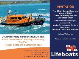 Courtmacsherry Lifeboat Naming Ceremony