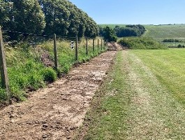 Amenity walk works commence