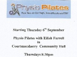 Pilates Courtmacsherry Hall