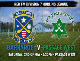 Red FM Division 7 Hurling League Fixture