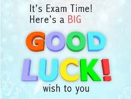 Best Wishes to Exam Students